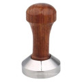 Wooden Handle Stainless Steel Base Espresso Coffee Tamper UK Coffee